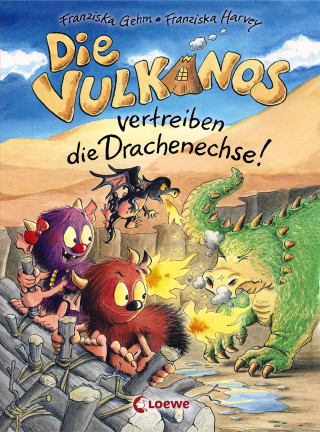 Franziska Gehm: Die Vulkanos vertreiben die Drachenechse! (Band 8)