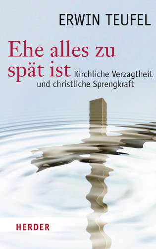 Erwin Teufel: Ehe alles zu spät ist