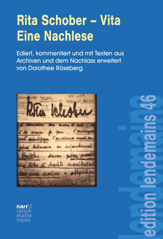 Rita Schober - Vita. Eine Nachlese