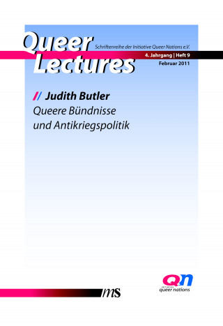Judith Butler: Queere Bündnisse und Antikriegspolitik