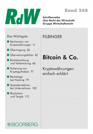 Konstantin Filbinger: Bitcoin & Co