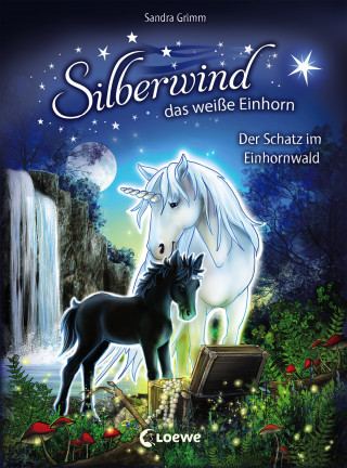 Sandra Grimm: Silberwind, das weiße Einhorn (Band 8) - Der Schatz im Einhornwald