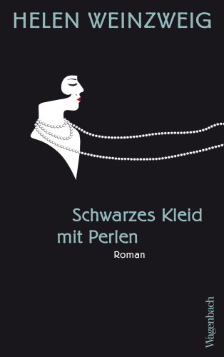 Helen Weinzweg: Schwarzes Kleid mit Perlen