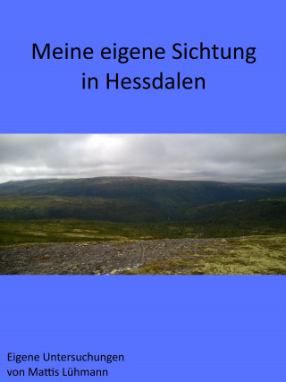 Mattis Lühmann: Meine eigene Sichtung in Hessdalen