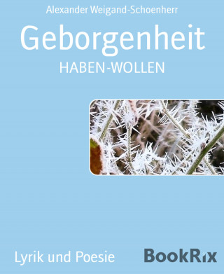 Alexander Weigand-Schoenherr: Geborgenheit