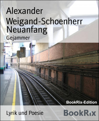 Alexander Weigand-Schoenherr: Neuanfang