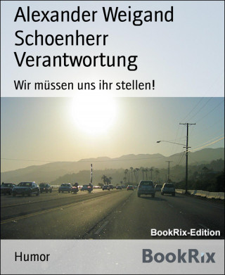 Alexander Weigand Schoenherr: Verantwortung