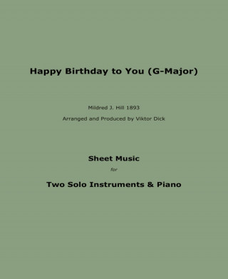 Viktor Dick: Happy Birthday to You (Trio G-Major)