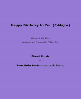 Viktor Dick: Happy Birthday to You (F-Major)