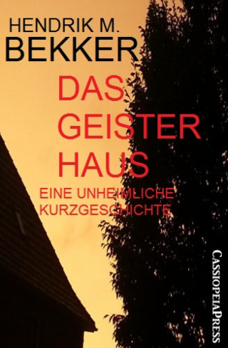 Hendrik M. Bekker: Das Geisterhaus: Eine unheimliche Kurzgeschichte