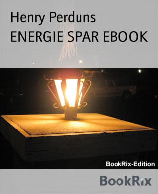 Henry Perduns: ENERGIE SPAR EBOOK
