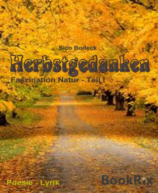 Sico Bodeck: Herbstgedanken