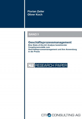 Florian Zeiler, Prof. Dr. Oliver Koch: Geschäftsprozessmanagement
