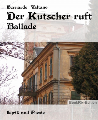 Bernardo Valtano: Der Kutscher ruft