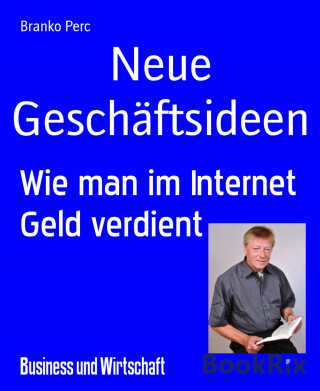 Branko Perc: Neue Geschäftsideen