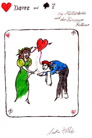 Martina Hoblitz: Herz Dame und Pik 7