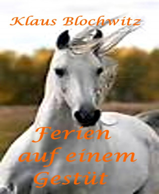 Klaus Blochwitz: Ferien auf einem Gestüt