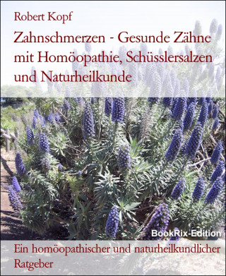 Robert Kopf: Zahnschmerzen - Gesunde Zähne mit Homöopathie, Schüsslersalzen und Naturheilkunde