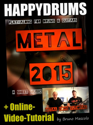 Bruno Mascolo: Happydrums Play-Along Song "Metal 2015"
