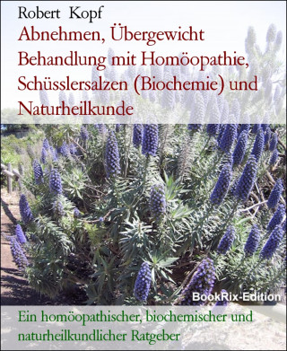 Robert Kopf: Abnehmen, Übergewicht Behandlung mit Homöopathie, Schüsslersalzen (Biochemie) und Naturheilkunde