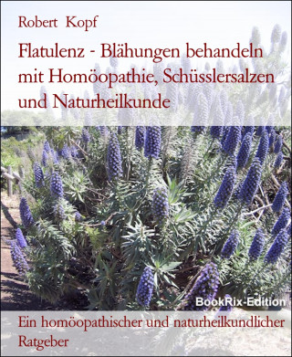 Robert Kopf: Flatulenz - Blähungen behandeln mit Homöopathie, Schüsslersalzen und Naturheilkunde