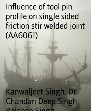 Kanwaljeet Singh, Dr. Chandan Deep Singh, Rajdeep Singh: Influence of tool pin profile on single sided friction stir welded joint (AA6061)