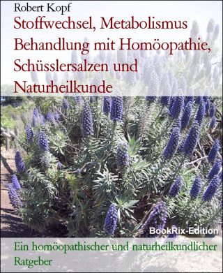 Robert Kopf: Stoffwechsel, Metabolismus Behandlung mit Homöopathie, Schüsslersalzen und Naturheilkunde