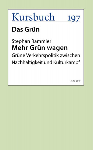 Prof. Dr. Stephan Rammler: Mehr Grün wagen