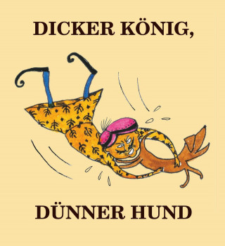 Dicker König, dünner Hund