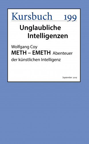 Wolfgang Coy: METH – EMETH