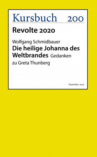 Wolfgang Schmidbauer: Die heilige Johanna des Weltbrandes