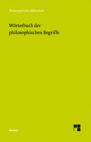 Wörterbuch der philosophischen Begriffe