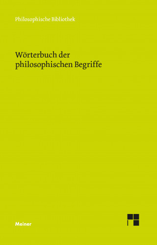 Wörterbuch der philosophischen Begriffe