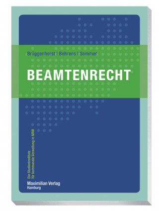 Sven Brüggenhorst, Thomas Behrens, Peter Sommer: Beamtenrecht