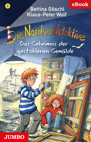 Bettina Göschl, Klaus-Peter Wolf: Die Nordseedetektive. Das Geheimnis der gestohlenen Gemälde [8]