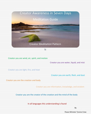 Tyrone Crew: Creator Awareness in Seven Days Meditation Guide