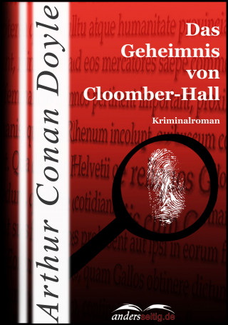 Arthur Conan Doyle: Das Geheimnis von Cloomber-Hall