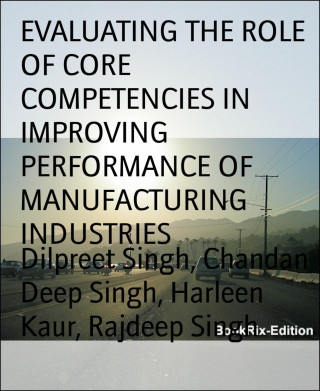 Dilpreet Singh, Chandan Deep Singh, Harleen Kaur, Rajdeep Singh: EVALUATING THE ROLE OF CORE COMPETENCIES IN IMPROVING PERFORMANCE OF MANUFACTURING INDUSTRIES