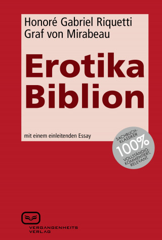 Honoré Gabriel Riquetti Mirabeau: Erotika Biblion