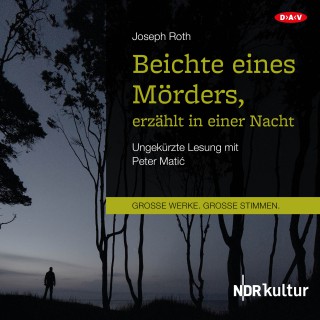 Joseph Roth: Beichte eines Mörders, erzählt in einer Nacht (Ungekürzte Lesung)