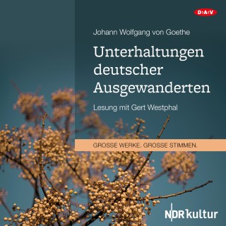 Johann Wolfgang von Goethe: Unterhaltungen deutscher Ausgewanderten (Lesung)