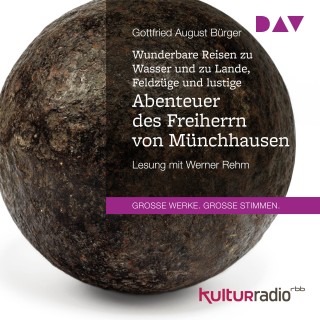 Gottfried August Bürger: Wunderbare Reisen zu Wasser und zu Lande, Feldzüge und lustige Abenteuer des Freiherrn von Münchhausen