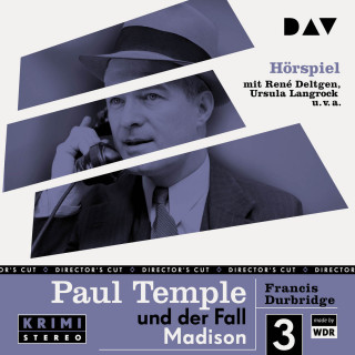 Francis Durbridge: Paul Temple und der Fall Madison (Original-Radio-Fassung) (Ungekürzt)