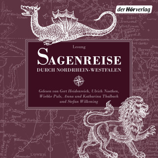 Johann Georg Theodor Grässe, Brüder Grimm, August Kopisch: Sagenreise durch Nordrhein-Westfalen