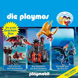 Simon X. Rost, Florian Fickel: Die Playmos - Die große Drachen-Box, Folge 13, 38, 50