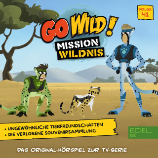 Go Wild! - Mission Wildnis: Folge 41: Ungewöhnliche Tierfreundschaften/Die verlorene Souvenirsammlung (Das Original-Hörspiel zur TV-Serie)