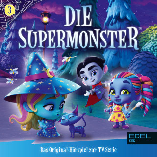 Die Supermonster: Folge 3: Die Blaumondparty (Das Original-Hörspiel zur TV-Serie)