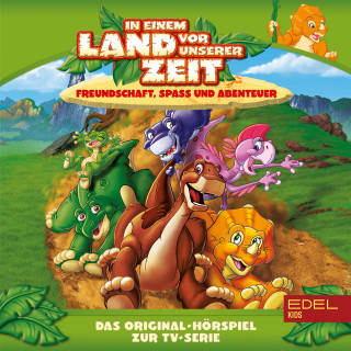In einem Land vor unserer Zeit: Folge 2: Die Schlüpftags-Feier / Der verlorene Glitzerstein (Das Original-Hörspiel zur TV-Serie)