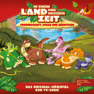 In einem Land vor unserer Zeit: Folge 11: Gefährliche Scharfzahneier / Einzug der Sandkneifer (Das Original-Hörspiel zur TV-Serie)