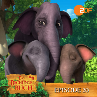 Das Dschungelbuch: Episode 20: Turbulente Kinderbetreuung (Das Original Hörspiel zur TV Serie)